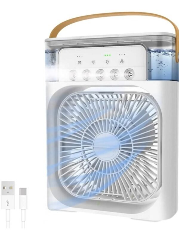 Ventilador Humidificador de Nebulización