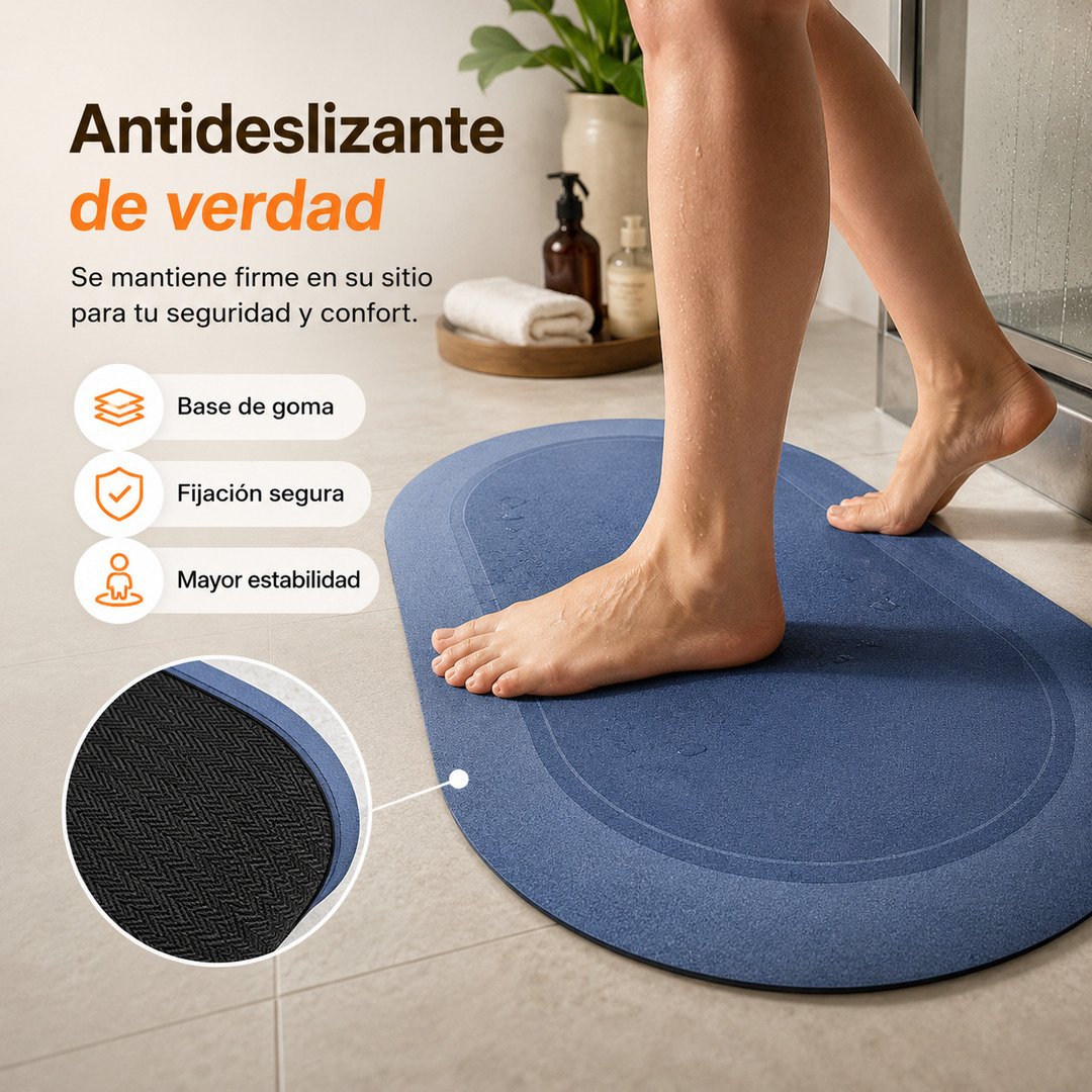 Alfombra de DUCHA Súper Absorbente - imagen descriptiva 2