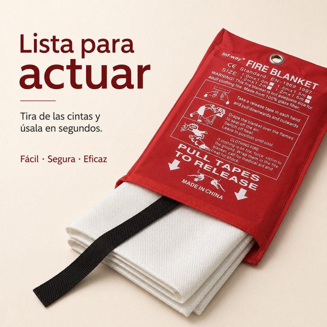 Manta IgníFUGA Universal - imagen descriptiva 2