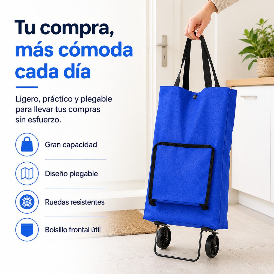 Carrito de Feria Plegable - imagen descriptiva 3