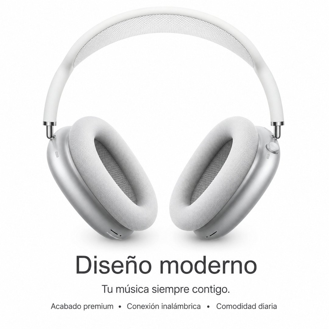 Auriculares PRO Max Gris - imagen descriptiva 1