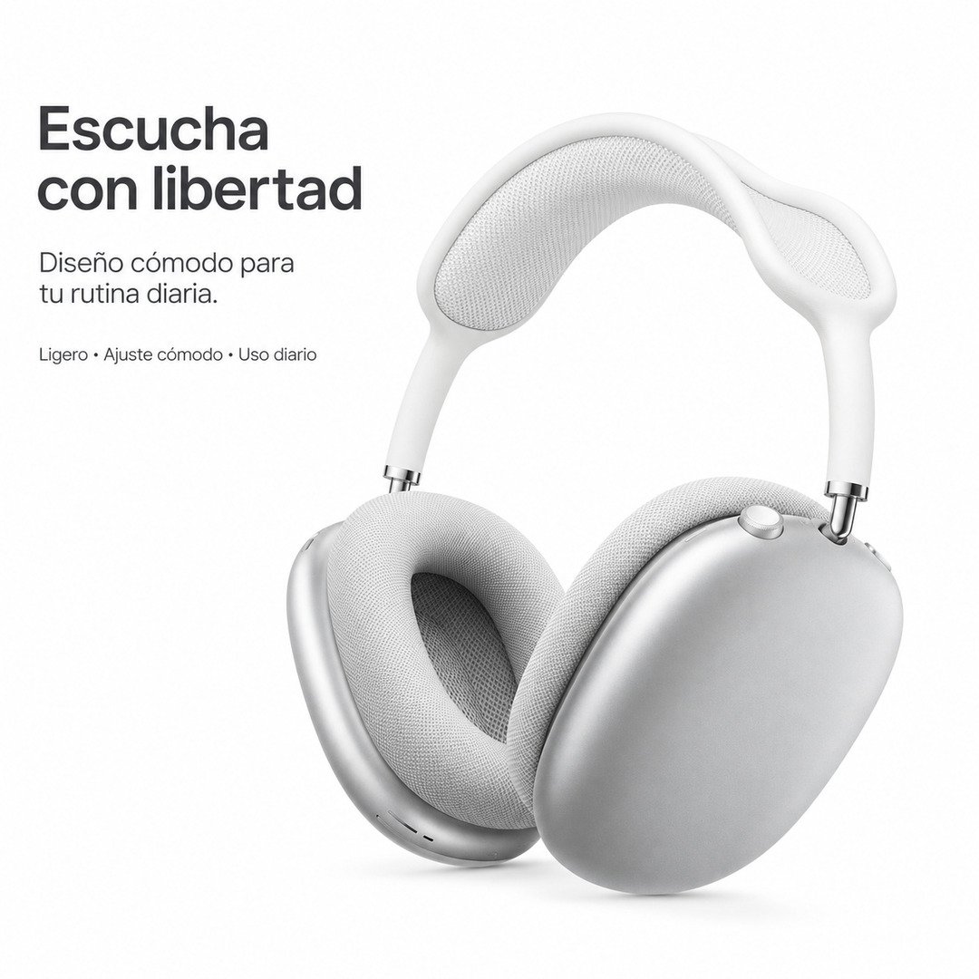 Auriculares PRO Max Gris - imagen descriptiva 2