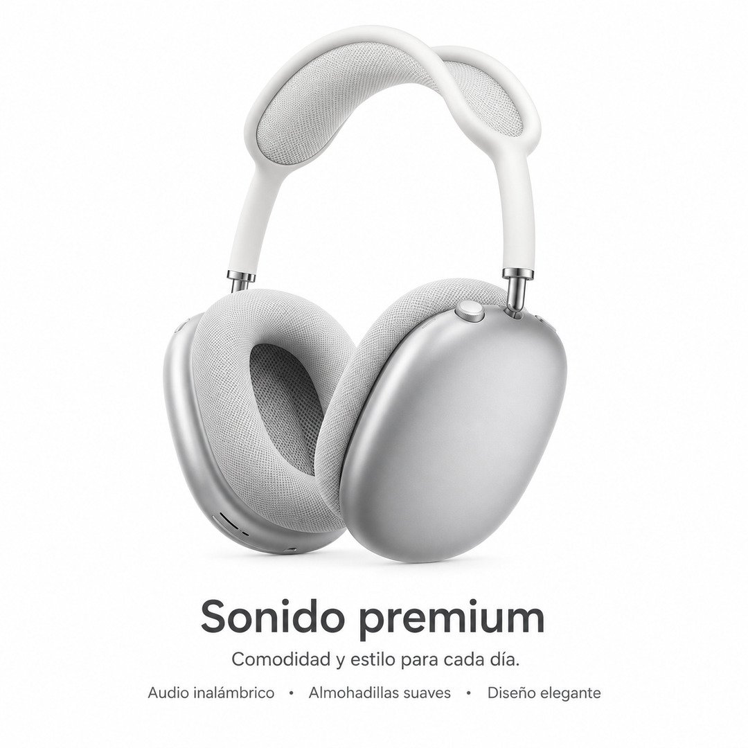 Auriculares PRO Max Gris - imagen descriptiva 3