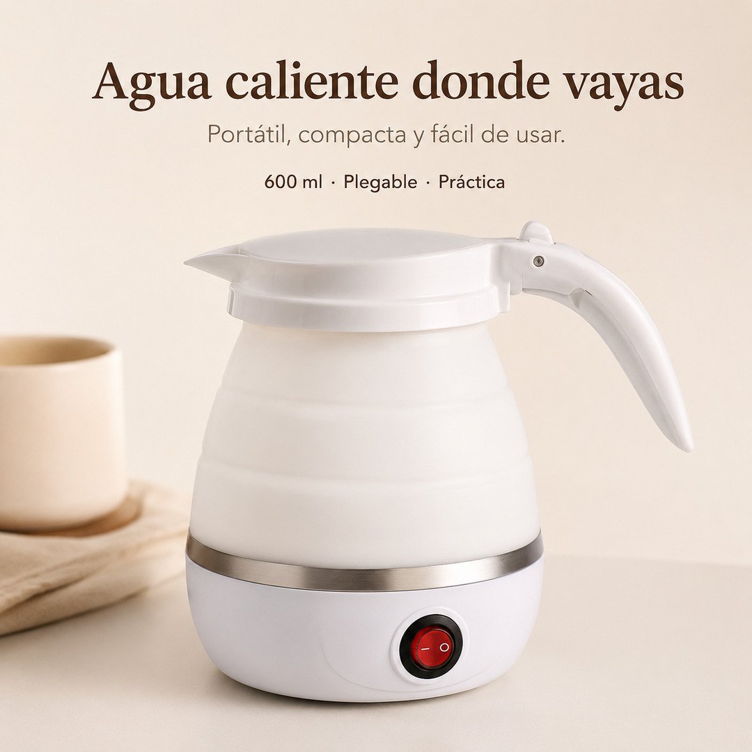 Hervidor de Agua Portátil 600ML - imagen descriptiva 1
