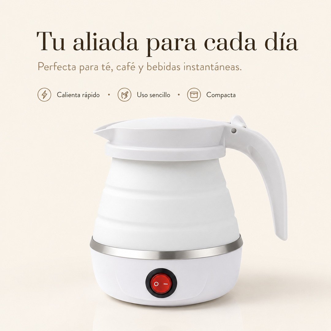 Hervidor de Agua Portátil 600ML - imagen descriptiva 3