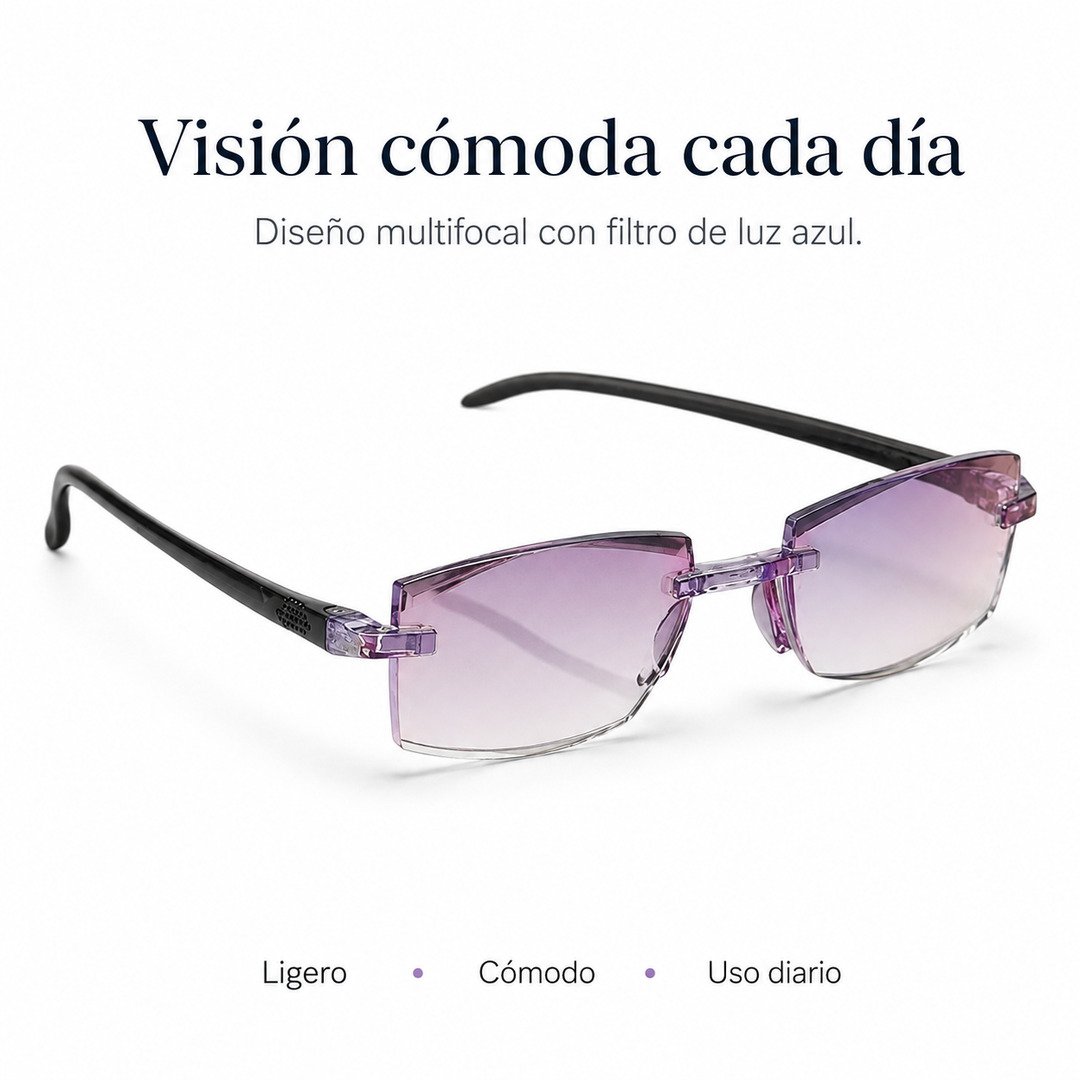 Gafas Antirayos Azules Multifocales - imagen descriptiva 1